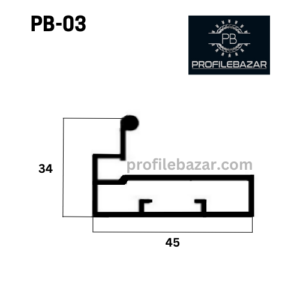 45Mm Aluminium Bindi Handle Profile,45mm ALUMINIUM SHUTTER HANDLE PROFILE,GLASS HANDLE FRAME PROFILE i-TYPE, T PROFILE HANDLE