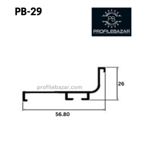 J-Profile L Gola Profile, J-Profile, L Gola Profile, Angle Rose Gold J Gola Profile,L Gola Aluminium Profile